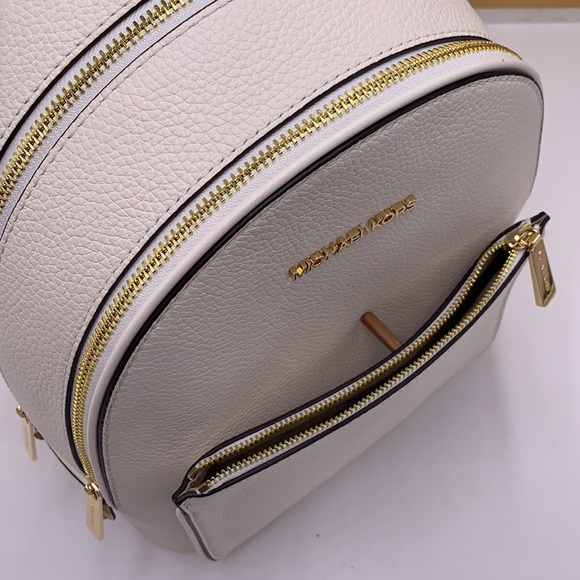 MICHAEL KORS ADINA MEDIUM BACKPACK OPTIC WHITE COLOR - Picture 9 of 16